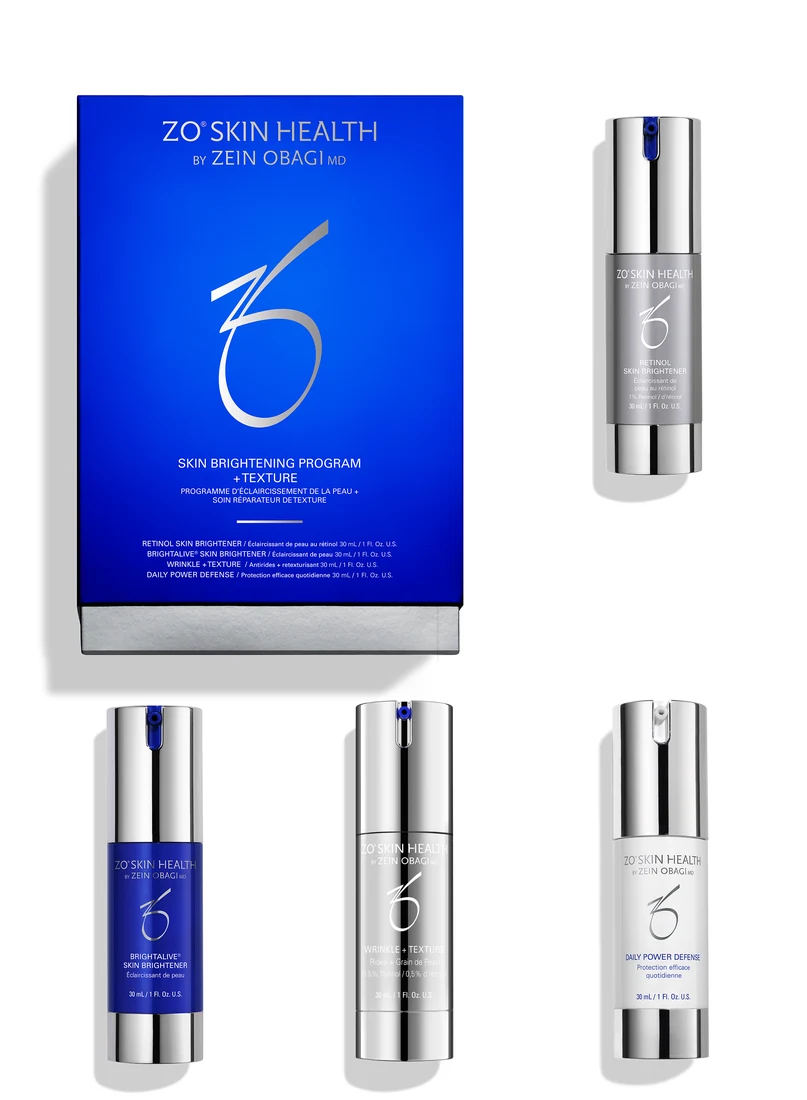 ZO Skin Health Box Set Skin Brightening + texture and repair