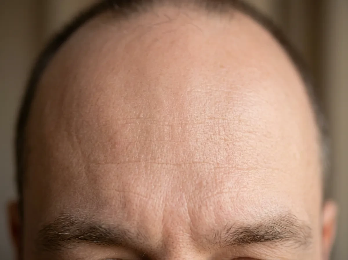 forehead lines
